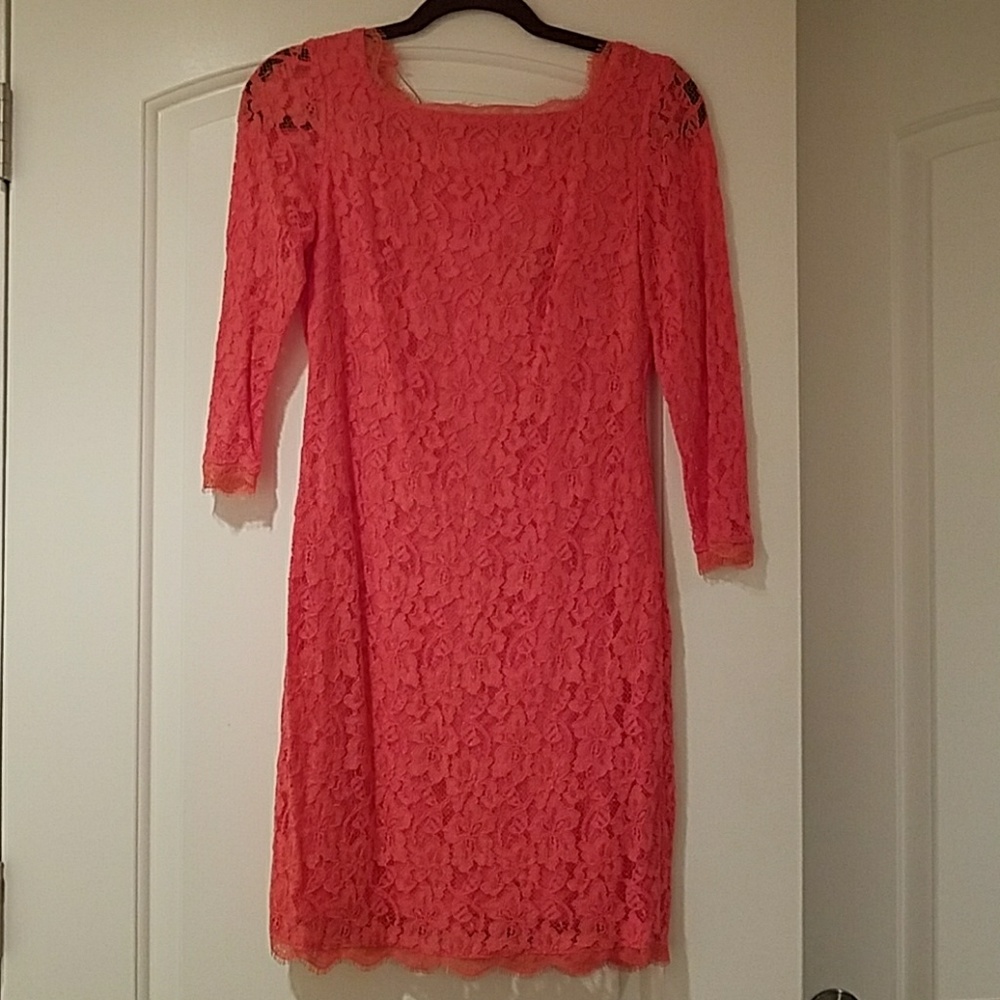 EUC Adrianna Papell Lace Dress
